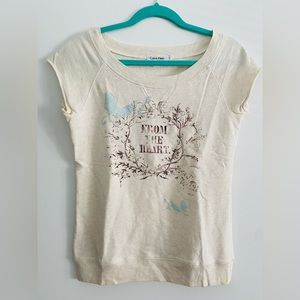 Calvin Klein short sleeve sweater